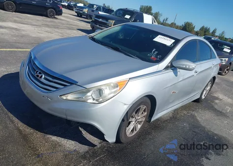 2014 Hyundai Sonata Gls from USA, damaged, VIN 5NPEB4AC5EH937324